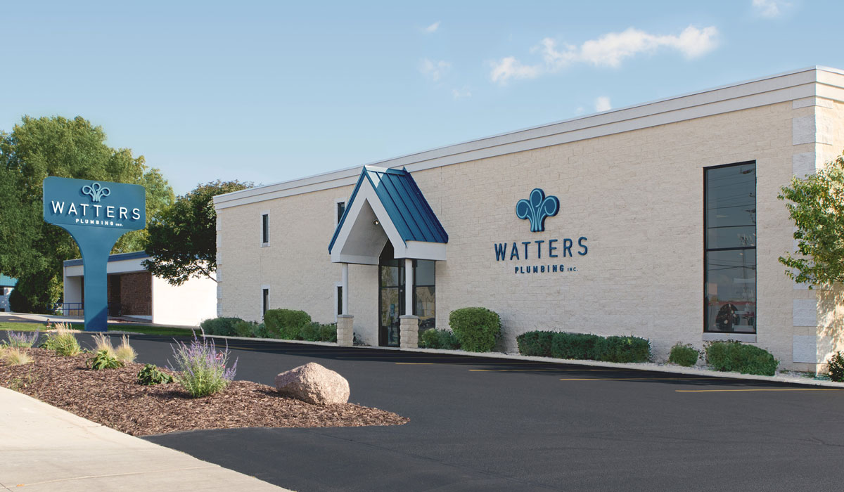 Watters Plumbing office and showroowm