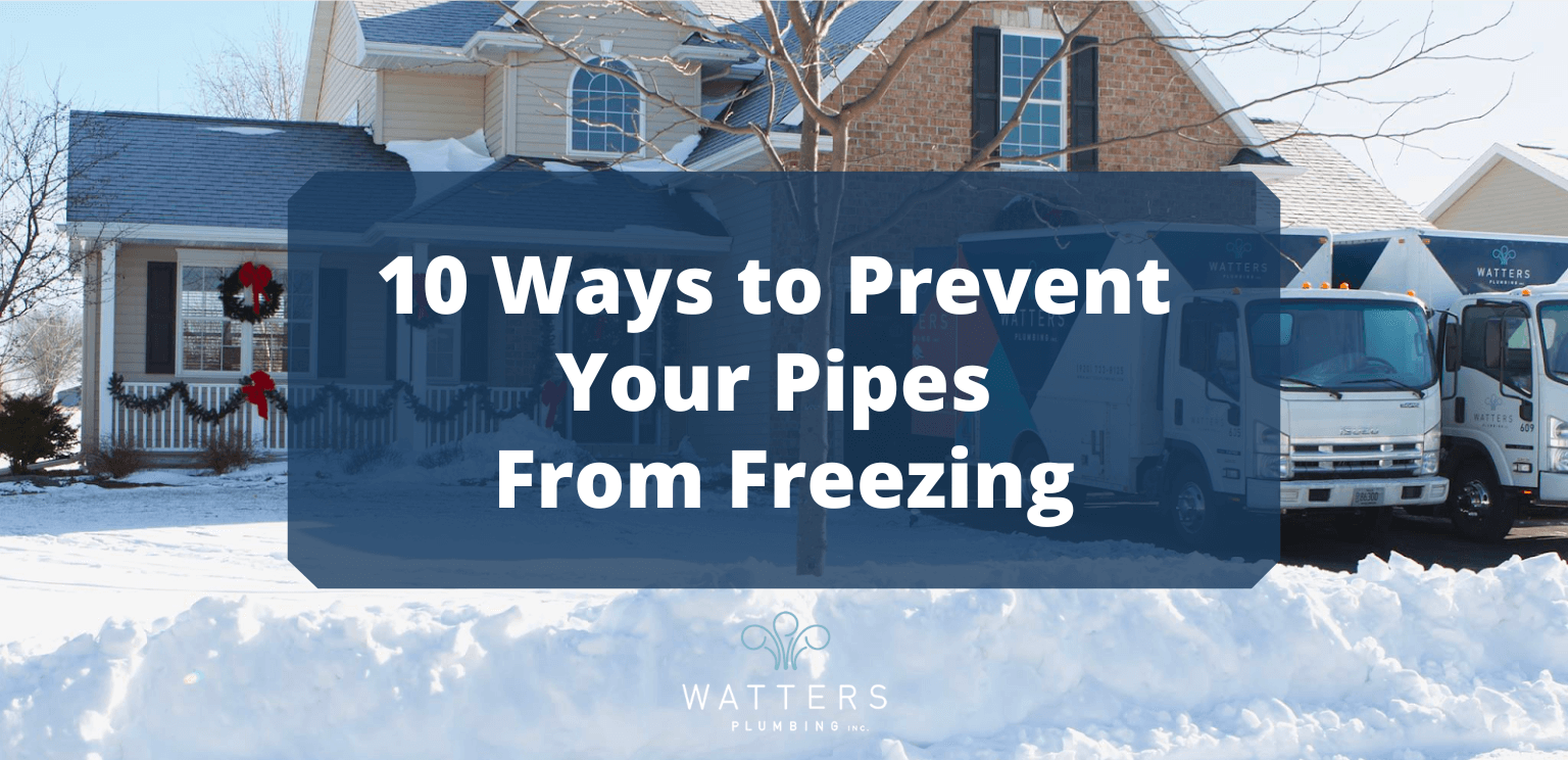 How to Prevent Frozen Pipes in WI - Watters Plumbing