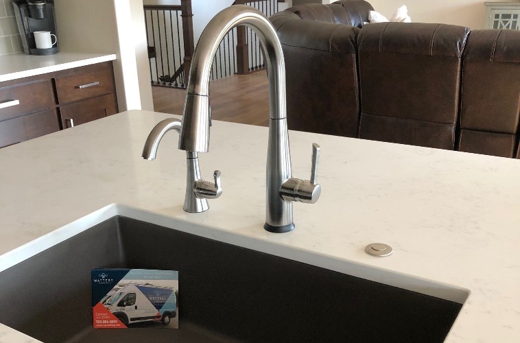 Kitchen done with the help of Watters Plumbing