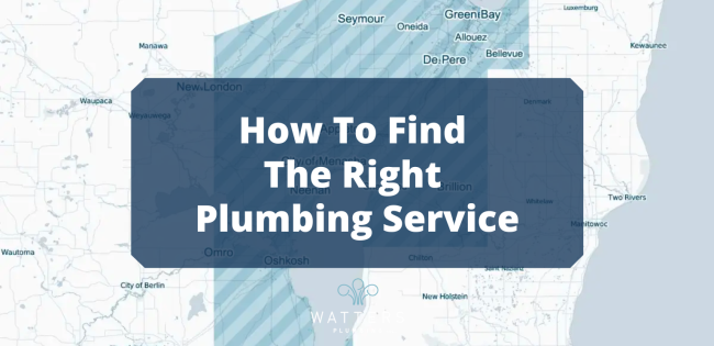 How To Find The Right Plumbing Service