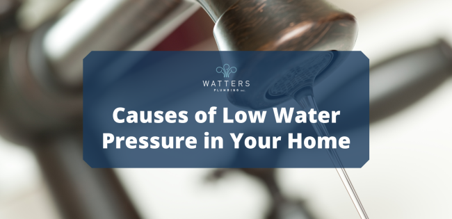 Causes of Low Water Pressure in Your Home
