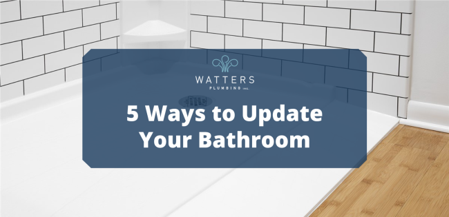 5 ways to update your bathroom