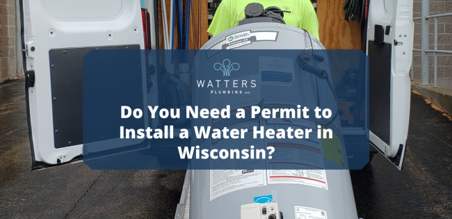 do you need a permit to install a water heater?