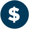 Icon of a dollar sign